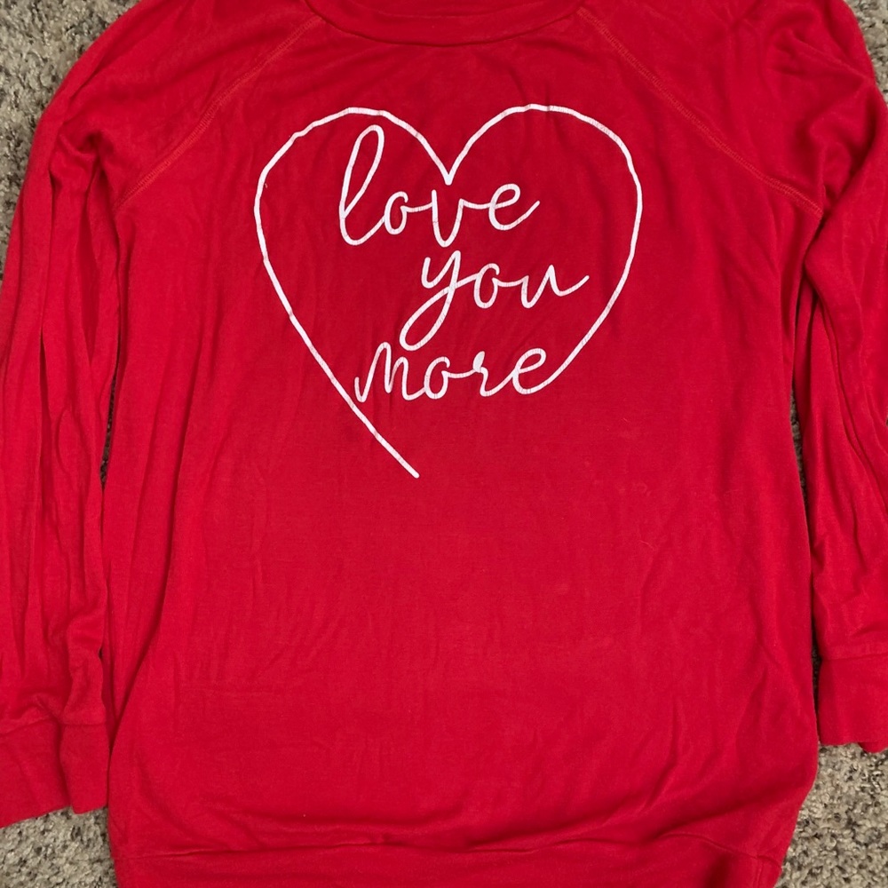 Love you more boutique pullover